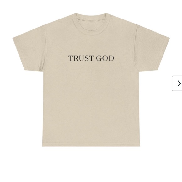 TRUST GOD UNISEX SHIRT - Picture 3 of 7